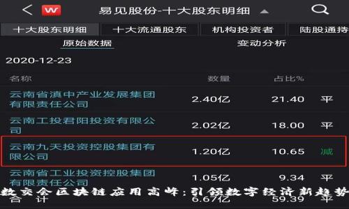 数交会区块链应用高峰：引领数字经济新趋势